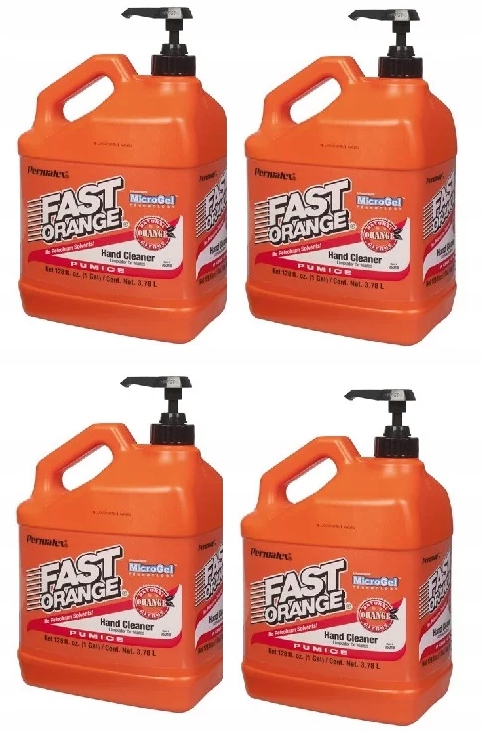 4 x Emulsja do mycia rąk Fast Orange 3,78 l 62-002 3,78l x 4 15,12l
