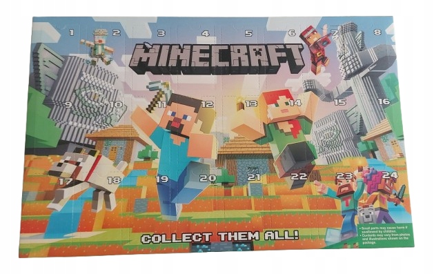 Адвент-календарь Minecraft, 24 фигурки-сюрприза