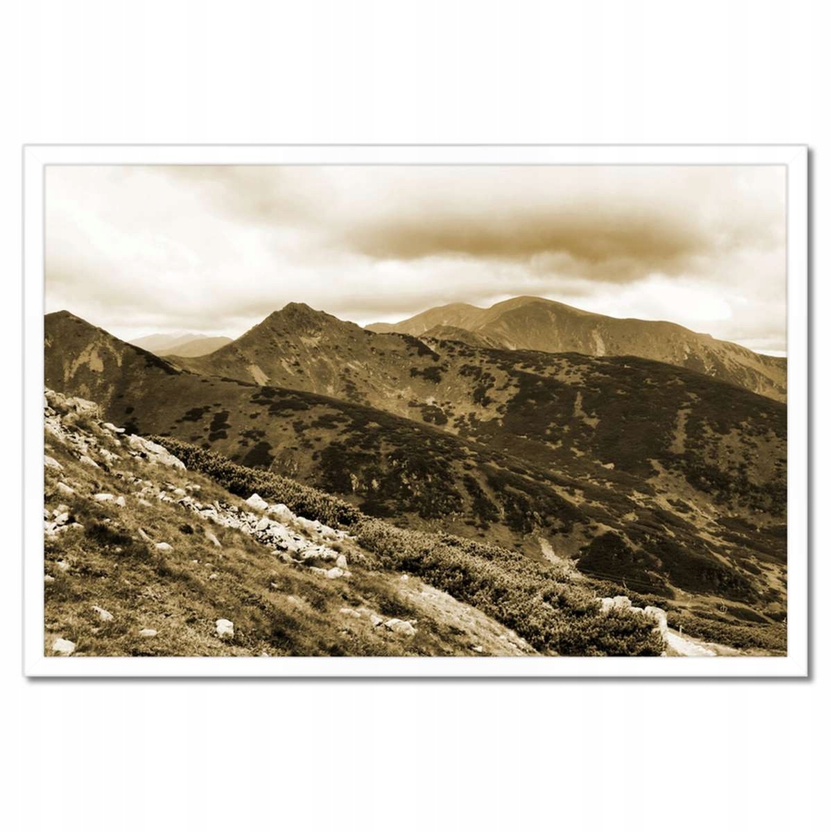 Plakáty v rámu 60x40 Tatry Polské hory Pohled