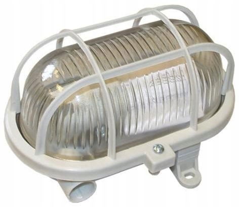 

Lampa kanałowa owalna z siatka plastikową 60W