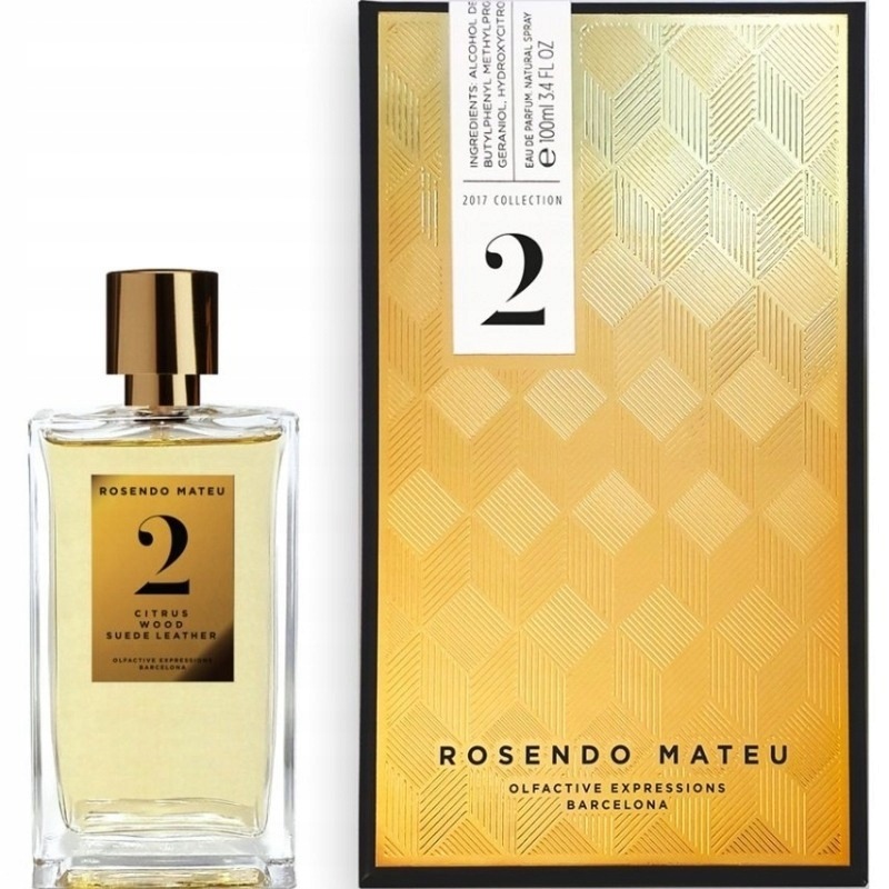 Rosendo Mateu 2 Citrus Wood Suede Leather parfémovaná voda 100 ml