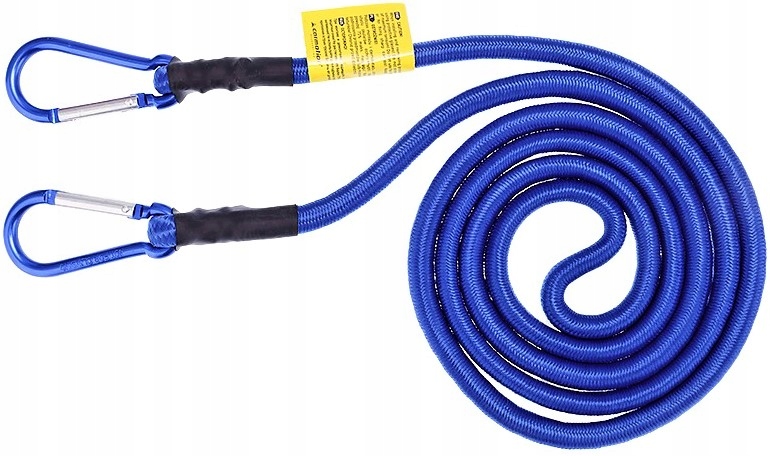 

Linka Elastyczna Mocowanie Bagażu Karabinki 180CM