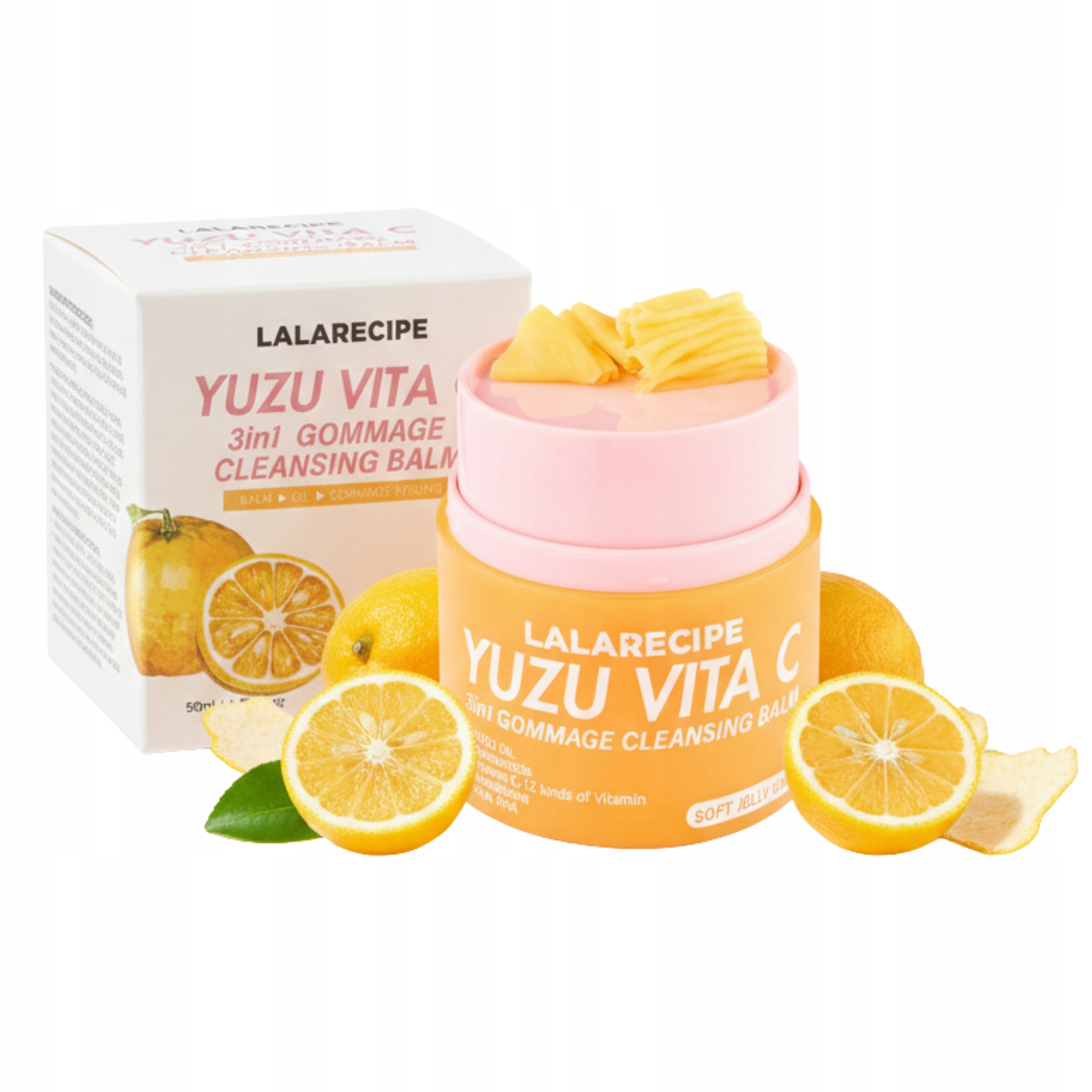 Korejský čistící balzám s vitamínem C 50 ml LalaRecipe Yuzu Vita C 3v1