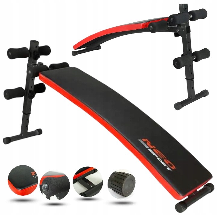 ŁAWECZKA TRENINGOWA DO ĆWICZEŃ SKOŚNA Z REGULACJĄ