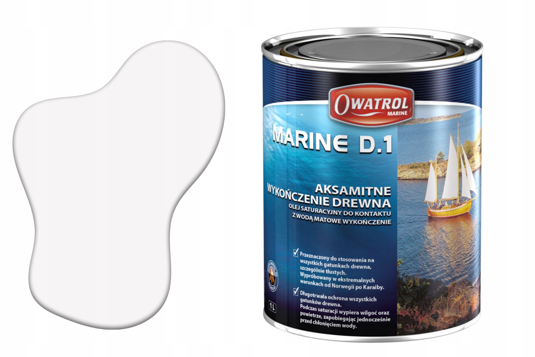 Ochranný olej na dřevo Owatrol D1 1L