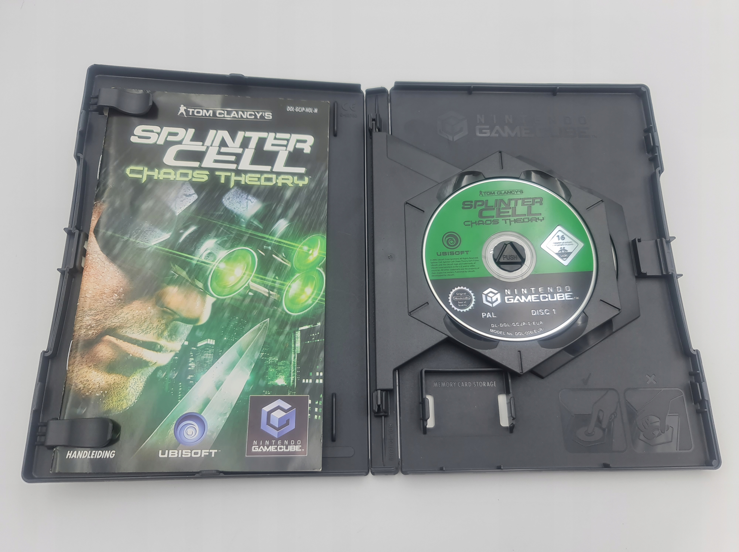 GAMECUBE TOM CLANCY'S SPLINTER CELL CHAOS THEORY Platforma Nintendo GameCube