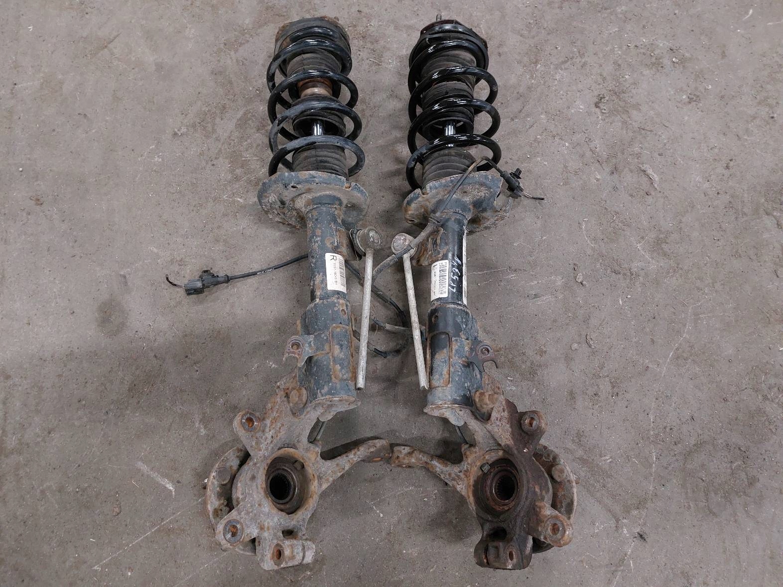 shock absorber spring swing left right front FIESTA MK7 1.6 TDCI