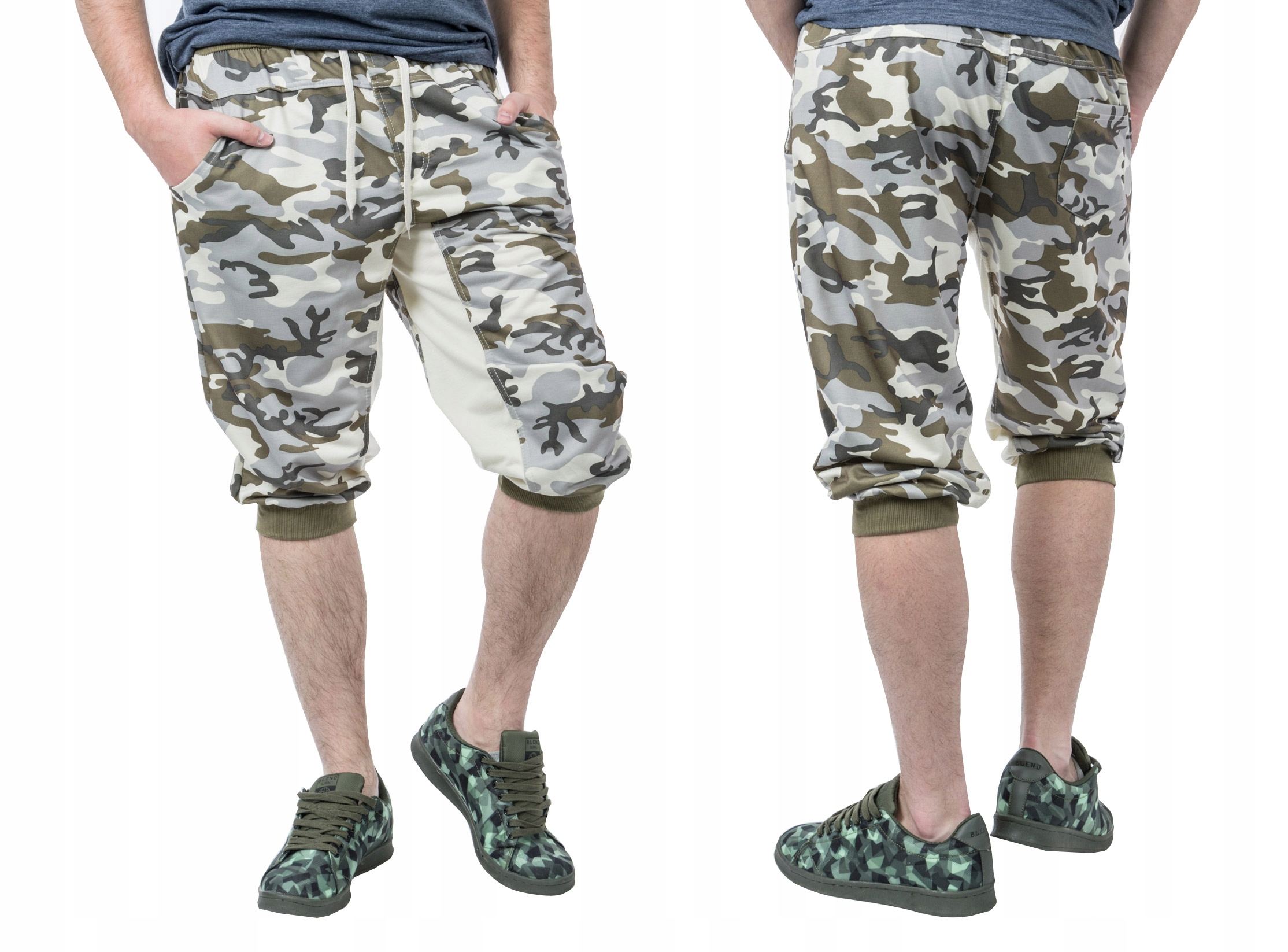 

Krótkie Spodenki Moro Męskie 67 XXL Khaki+Zielony