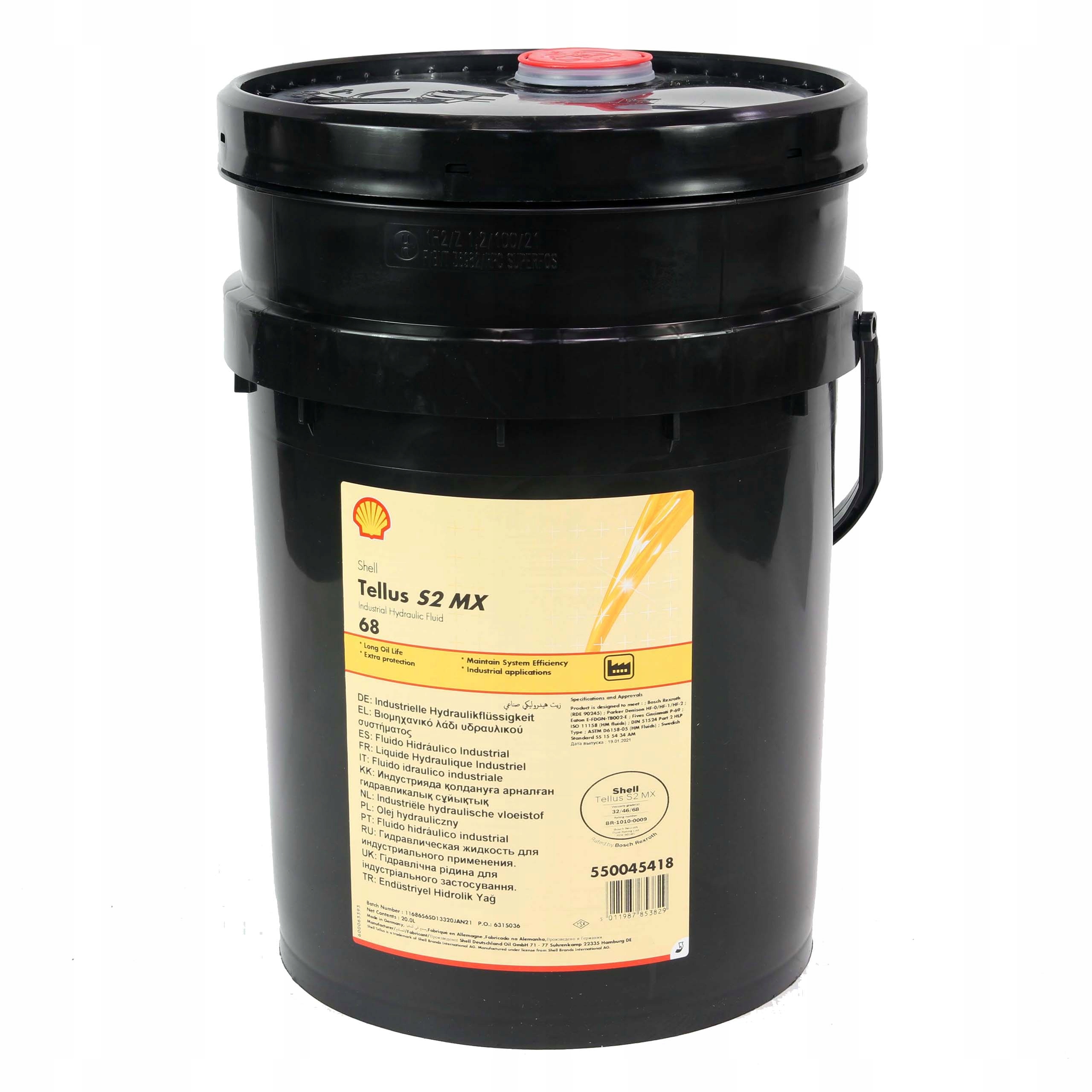 Olej hydrauliczny Producent Shell