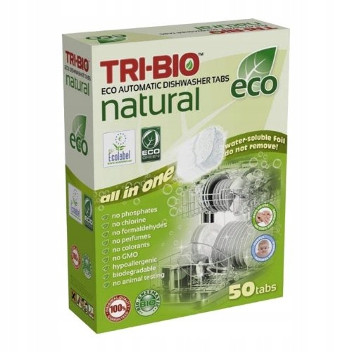 

Tabletki do Zmywarki Ekologiczne Tri-bio 50szt.