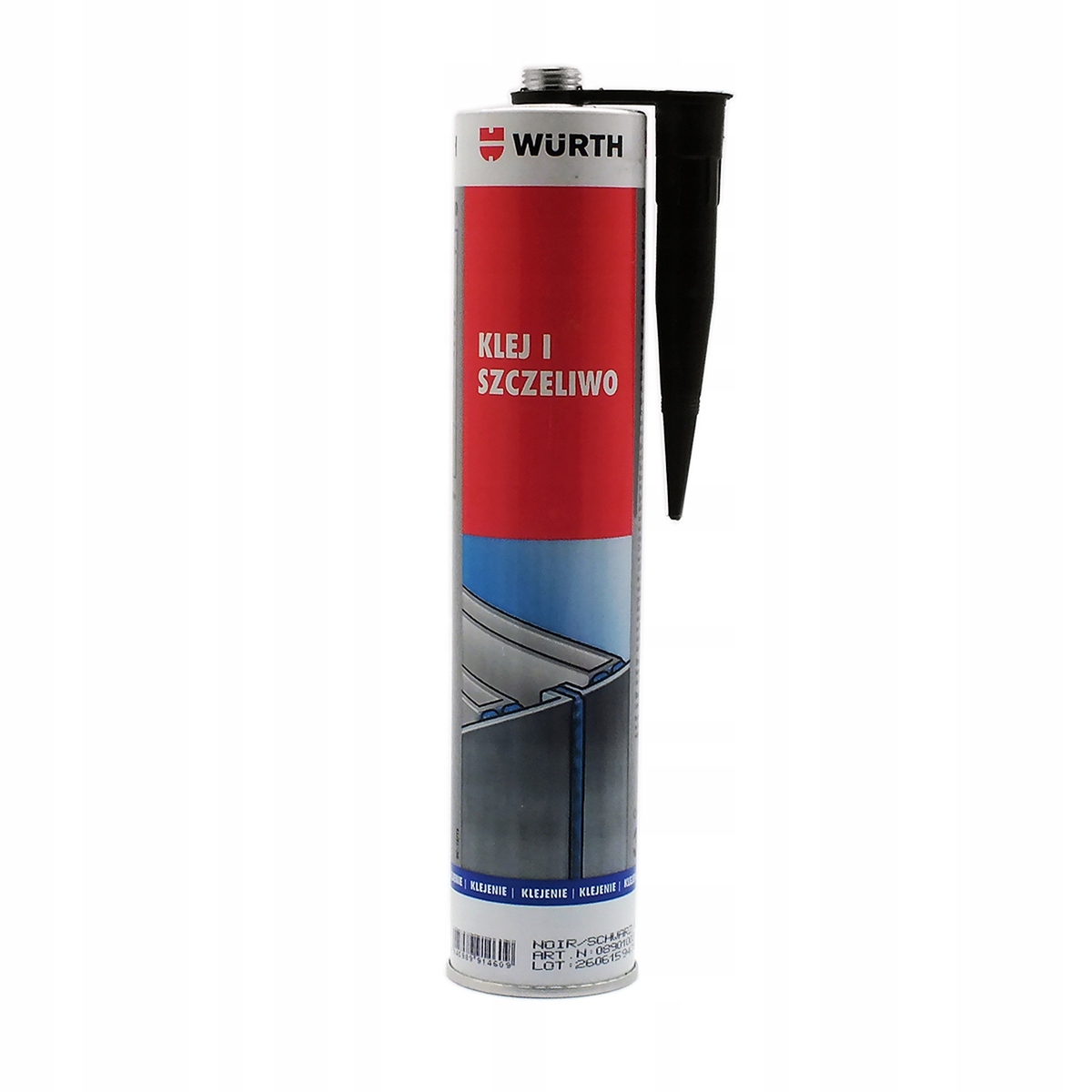 

Wurth Klej i szczeliwo K D 300 ml Czarny