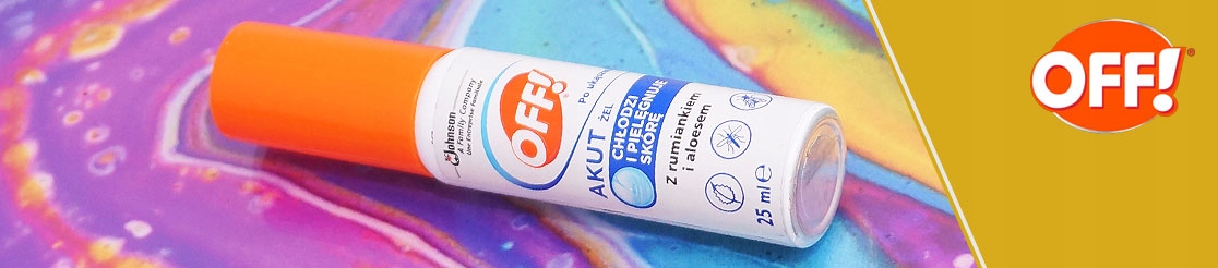 ŻEL ŁAGODZĄCY OFF! AKUT ŻEL ŁAGODZĄCO CHŁODZĄCY PO UKĄSZENIU KOMARÓW 25ml Marka OFF!