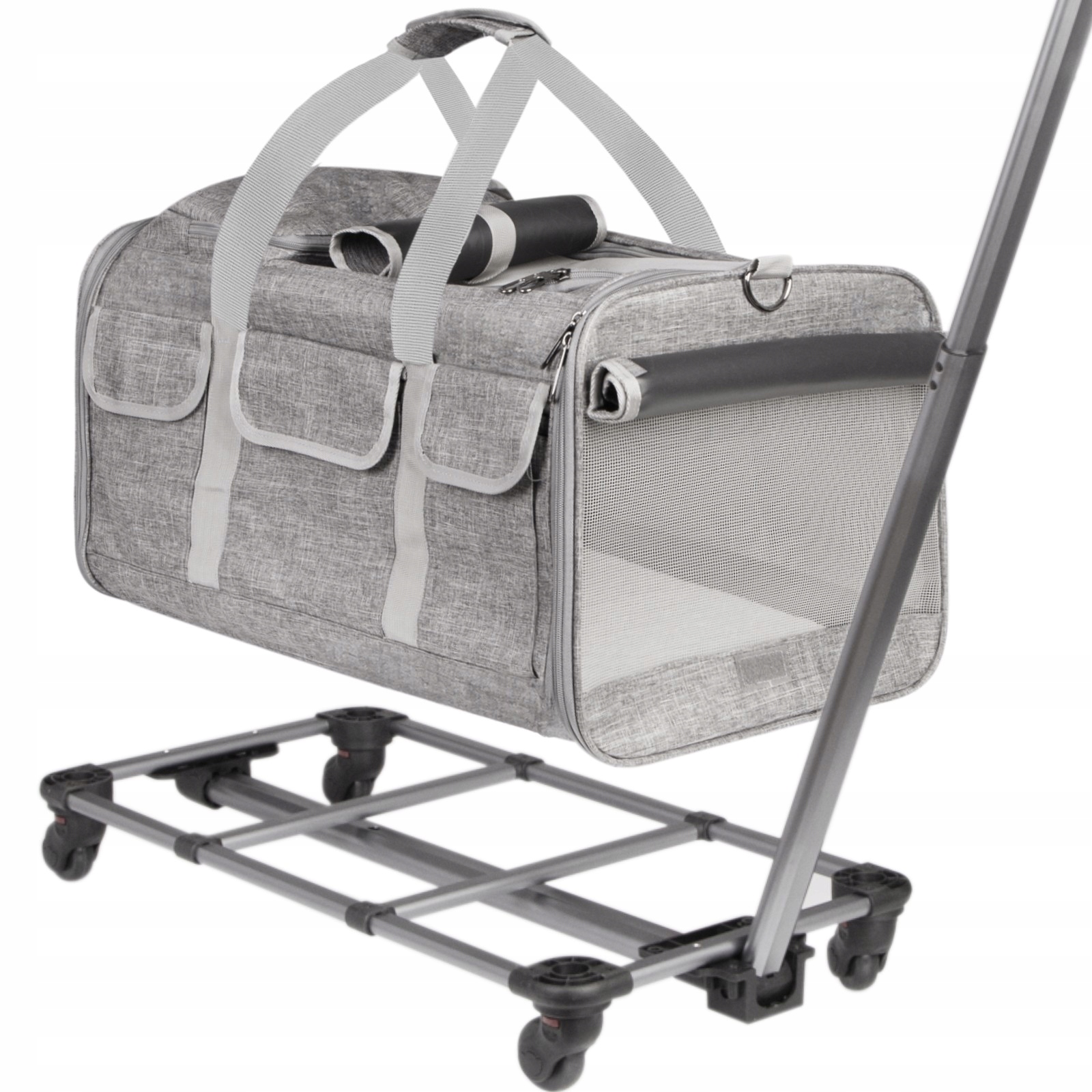 Levně Přepravka Furrever Friends Dogmobile Lehký, Pohodlný, Mobilní, S Kolečky