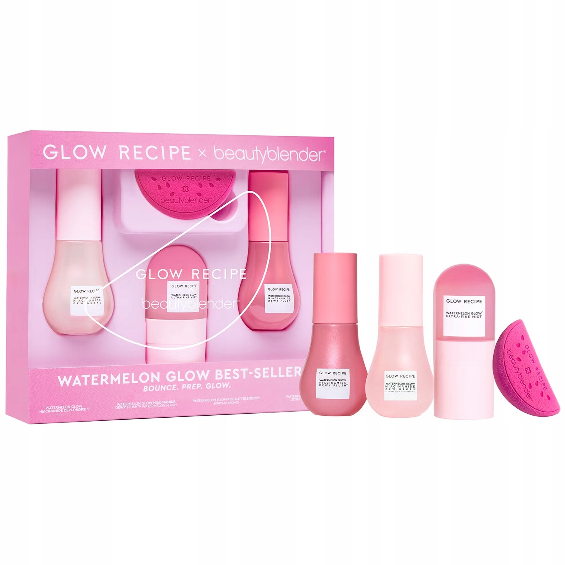 Glow Recipe & Beautyblender Watermelon Glow Best Sellers Edycja Limitowana