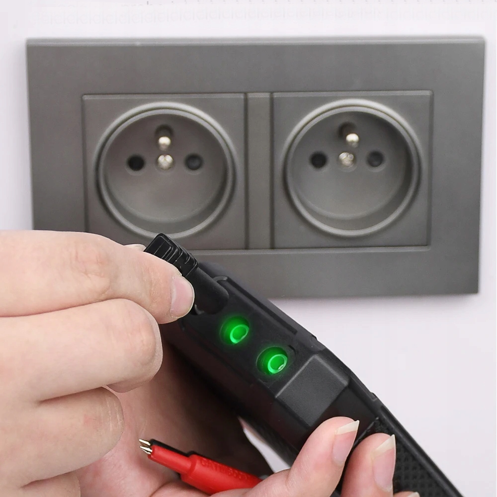 CYFROWY MULTIMETR UNIWERSALNY TRUE RMS NCV TERMOPARA PRZEWODY ETUI BATERIE Informacje o bezpieczeństwie CE