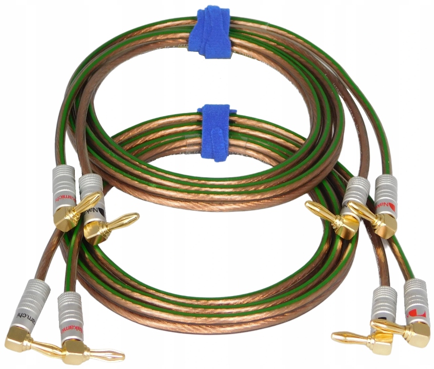 2x Sommer Orbit Reproduktorový Ofc 4 mm2 Banánový 0,5 m