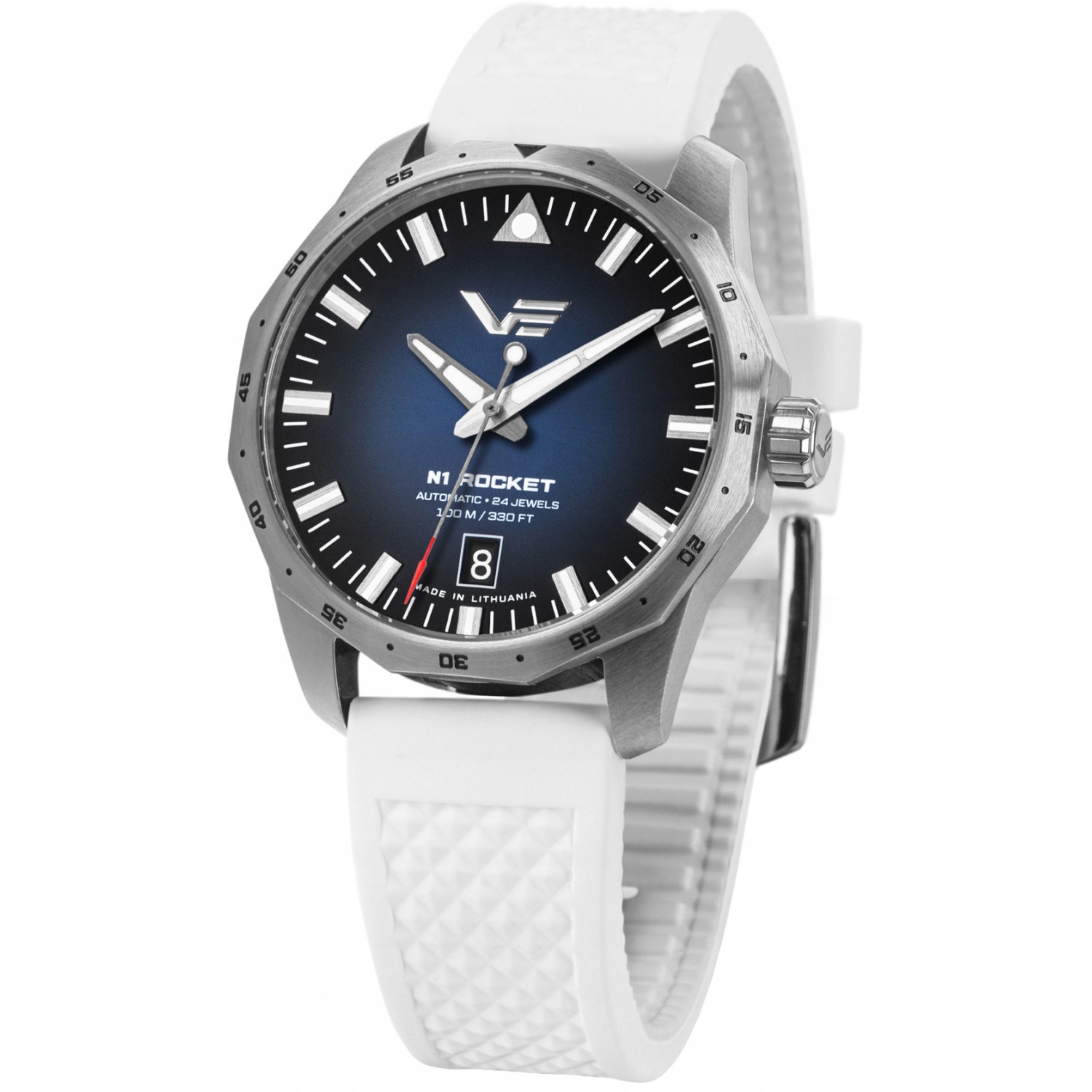 Hodinky Vostok Europe NH35A-125A748SW bílé