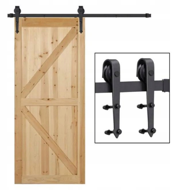 Systém posuvných dveří typu šíp 76.002 Barndoor