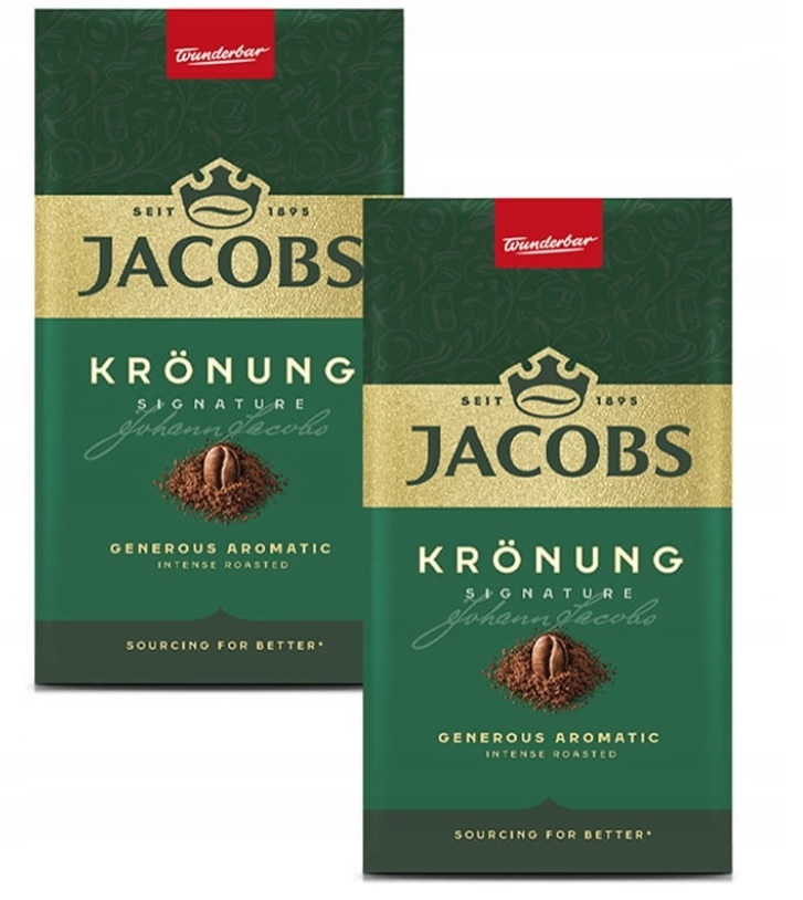 Mletá káva Jacobs Kronung 2 x 500 g