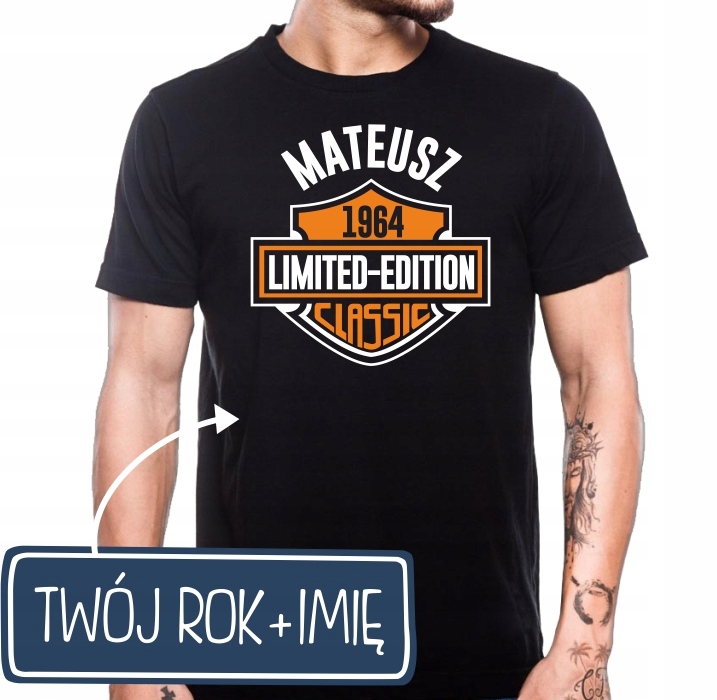 

Koszulka Na Urodziny 18 20 30 40 50 60