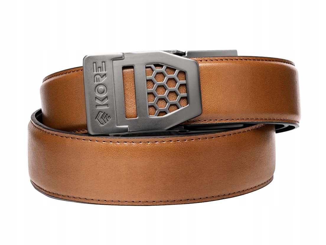 Pas pasek strzelecki Kore Essentials Leather Gun Belt X6 tan