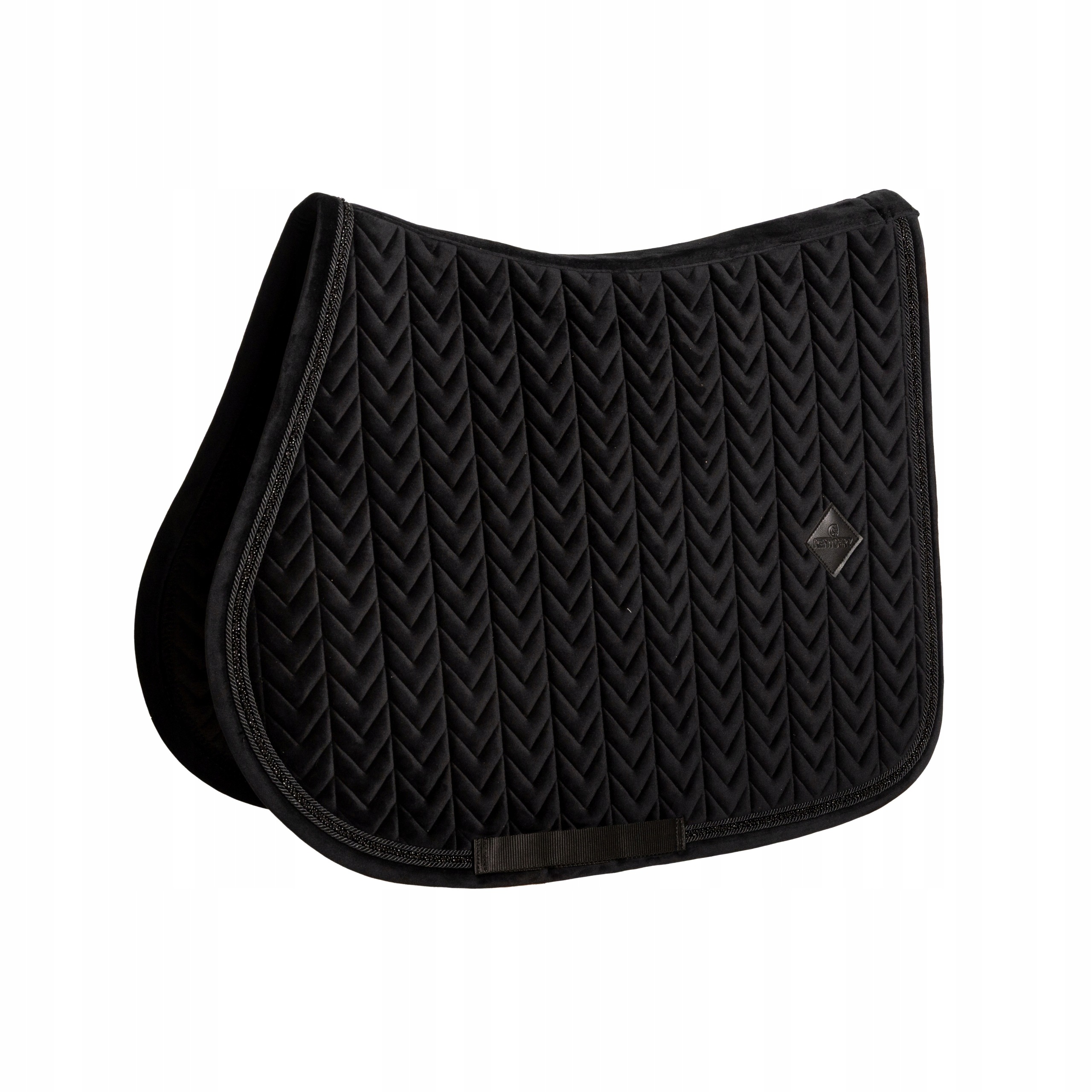 Podsedlová Dečka Kentucky Velvet Mini Pearls černý Full