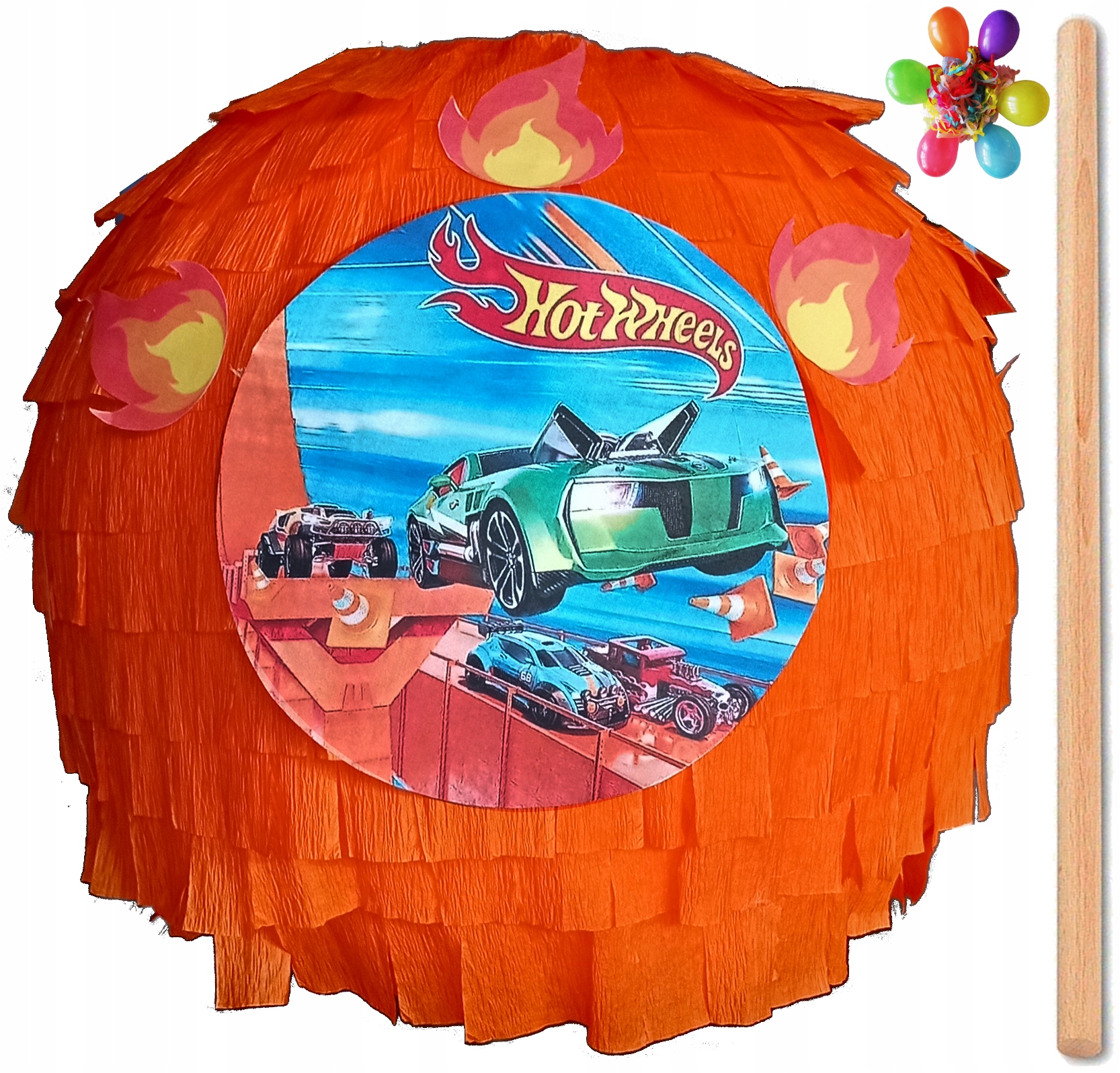 PINIATA AUTA SAMOCHODY HOT WHEELS + GRATISY