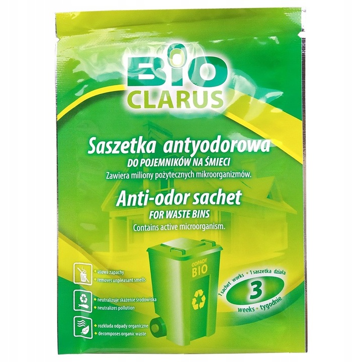

Bio Clarus Saszetka Antyodorowa do Koszy na Śmieci