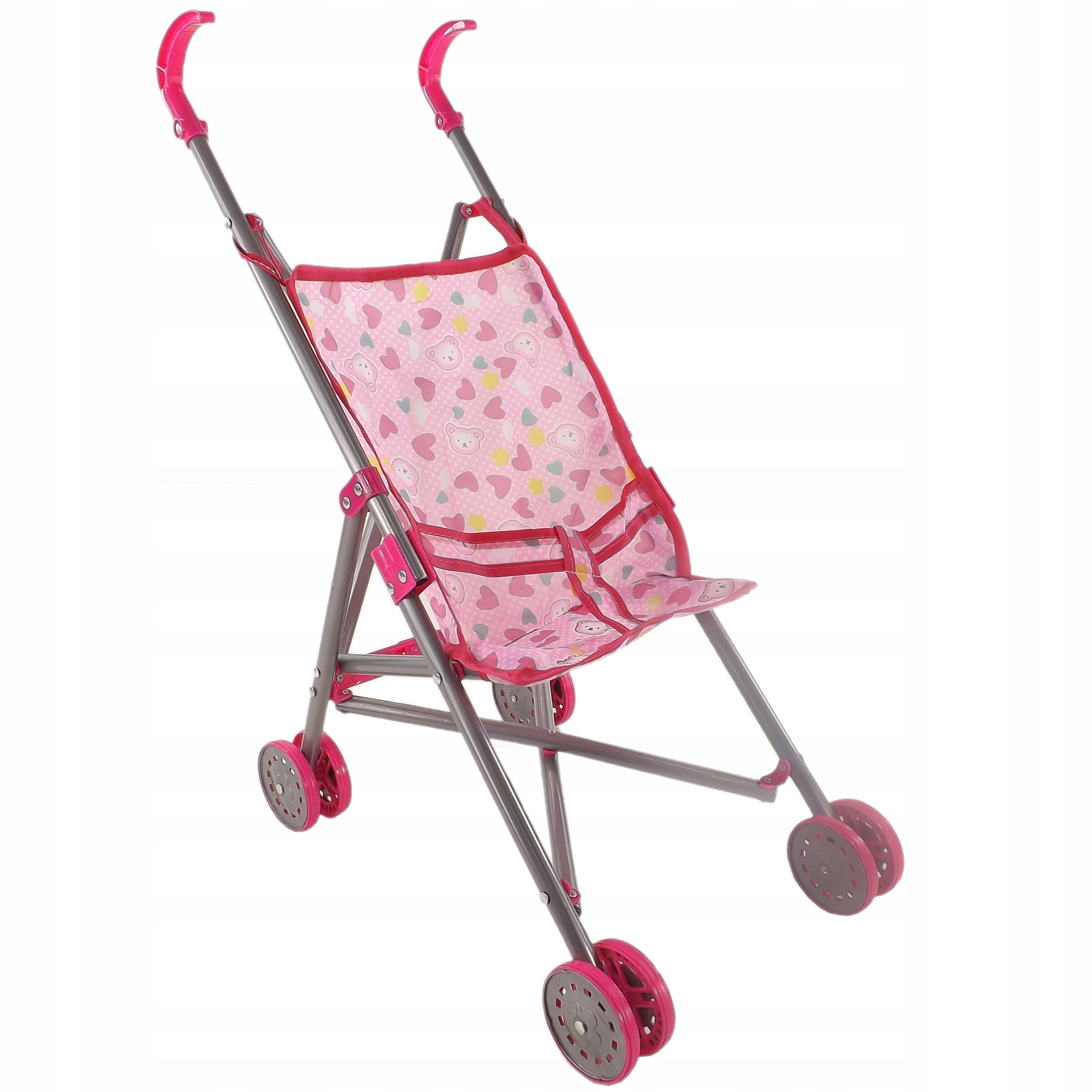 ZESTAW 3W1 DLA LALKI WÓZEK BUJACZEK HUŚTAWKA 8848 Głębokość produktu 9 cm