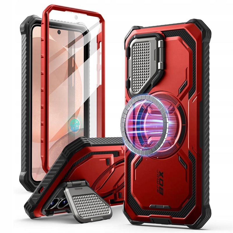 Etui do Galaxy S25+ Supcase i-BlasonArmorBox Magsafe, obudowa, szkło, plus