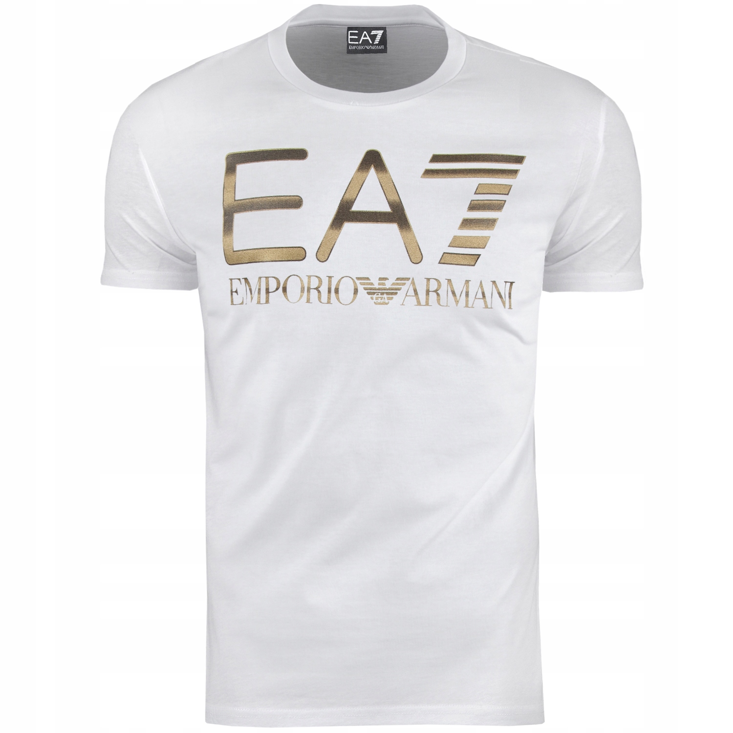 Emporio Armani EA7 Pánské Tričko Bílé 7M001189 AF17789 U0002 XL