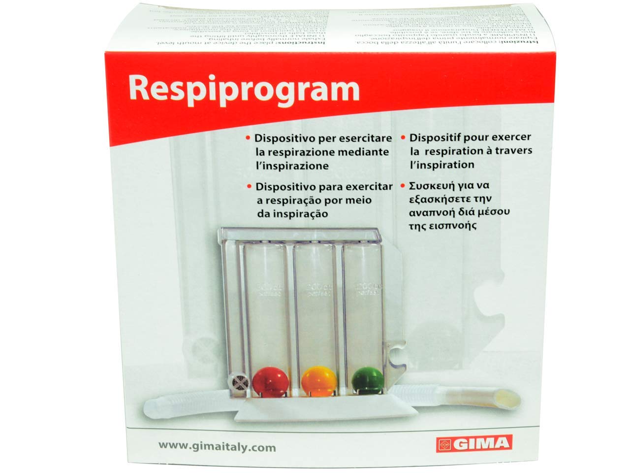 

Respiprogram urządzenie do ćwiczeń oddechowych