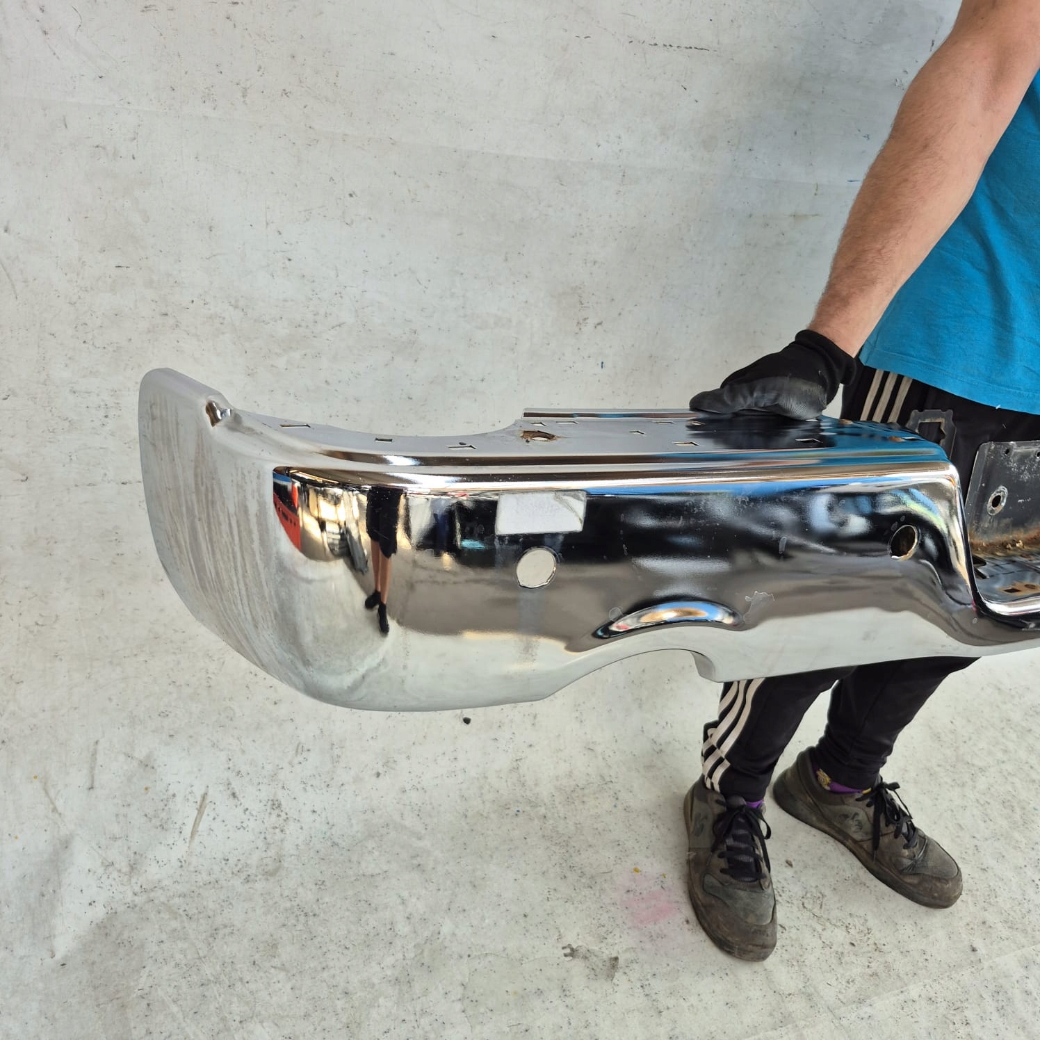 DODGE RAM IV 09- bumper rear part rear PDC