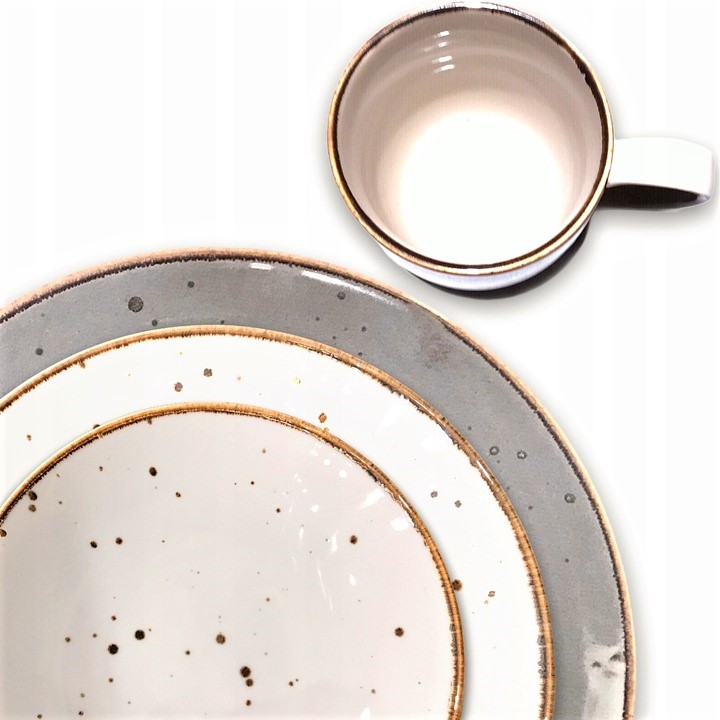 

Alumina MIX 8 serwis Obiadowy Filiżanki 12 osób