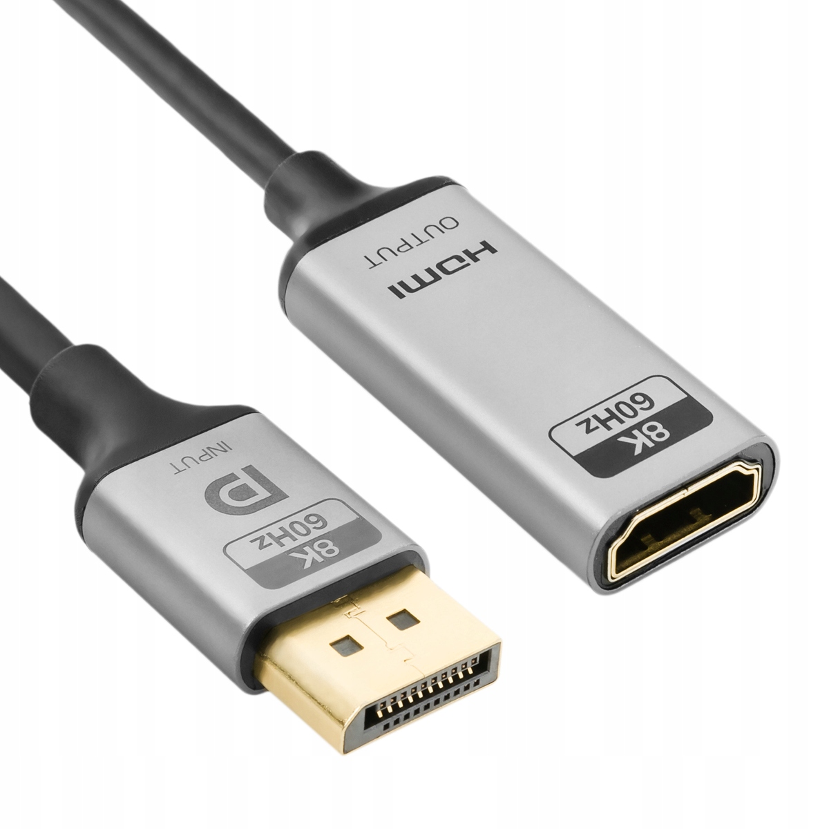 Adapter Dp Hdmi 8K 60Hz Spacetronik KDH-SPA002 0.2