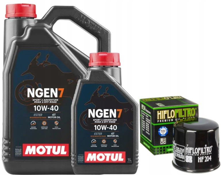 filter Hiflofiltro olej 10v40 Motul NGEN7 Yamaha YXE1000 YXF1000 Wolverine