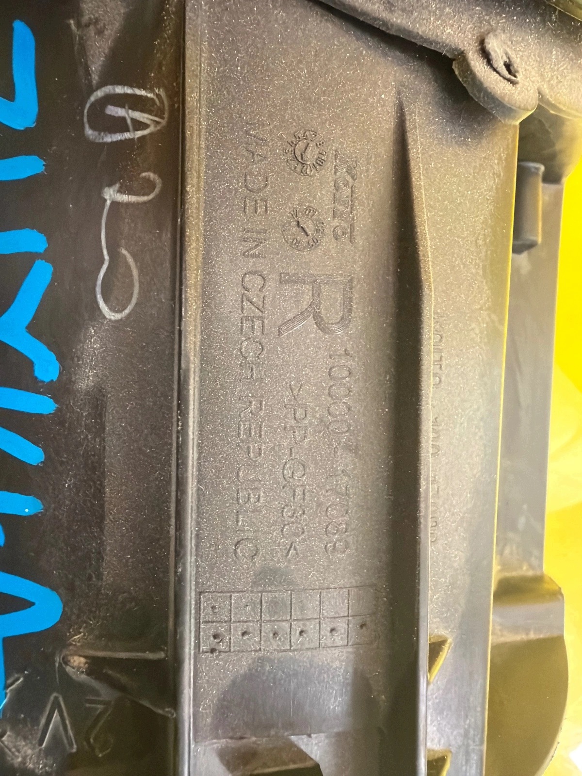 light right front Porsche Boxster 987 Zwykla