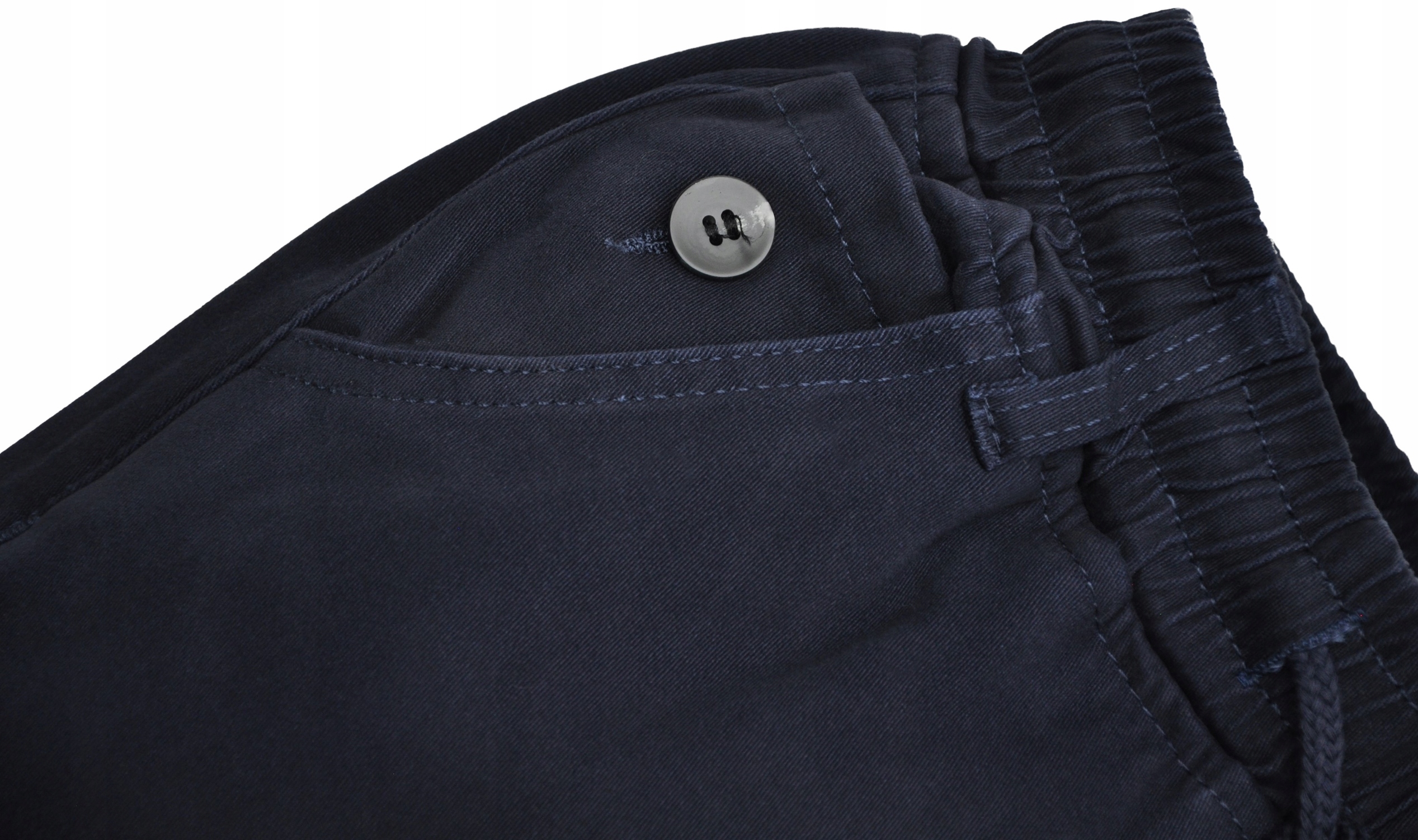 SCOT Spodnie joggery GRANAT ocieplane polarem (140 158 164 170) r 146/152 Odcień granatowy