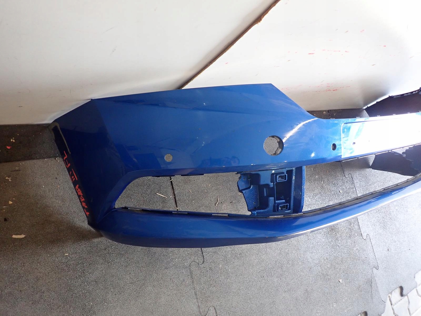 bumper front front SKODA FABIA III LIFT 2018