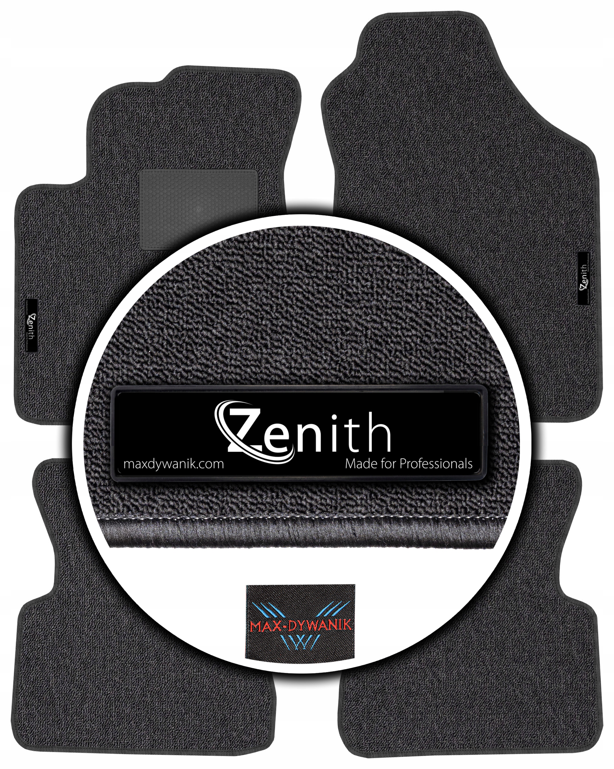 Kia Picanto I Hb 2004-2007 Koberce do auta Max-dywanik Zenith