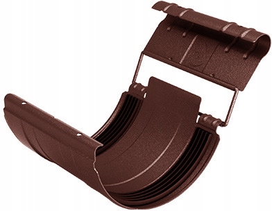 Łącznik rynny BUDMAT FLAMINGO 125mm - ceglasty