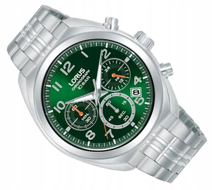 Pánské Vodotěsné Klasické Hodinky Lorus Chronograf RT391KX9 100M