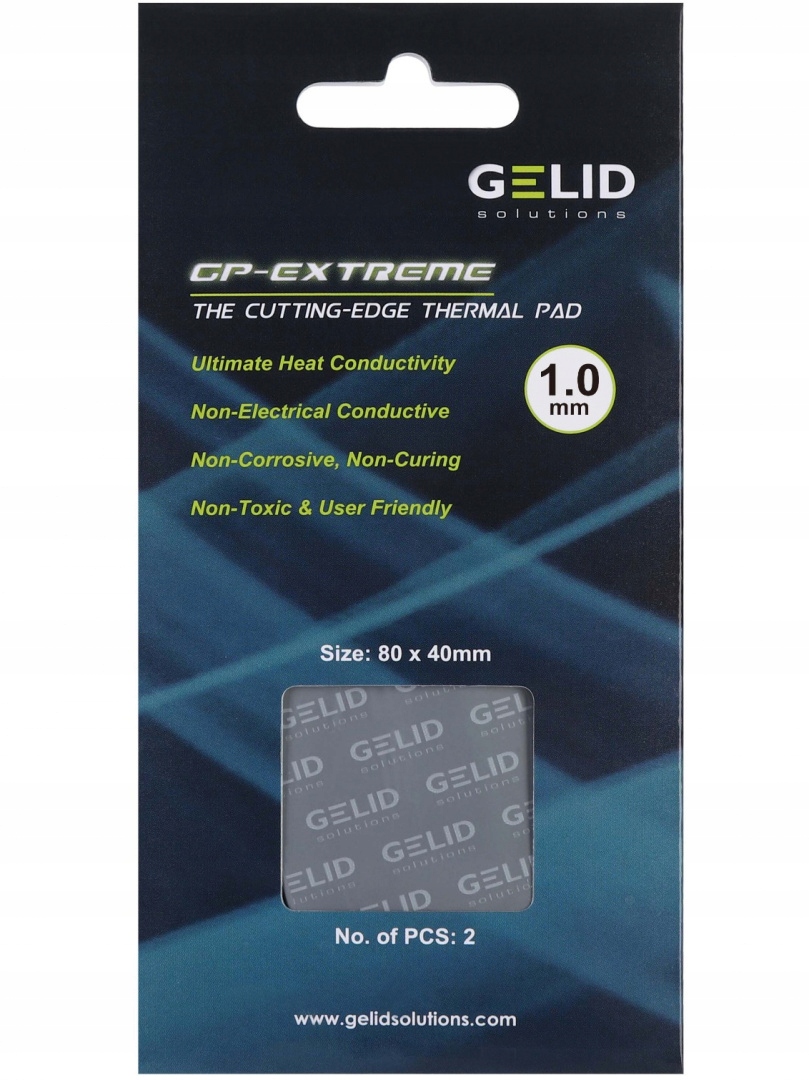 Gelid GP-Extreme Thermalpad 80x40x1mm 2pcs TP-VP01-B