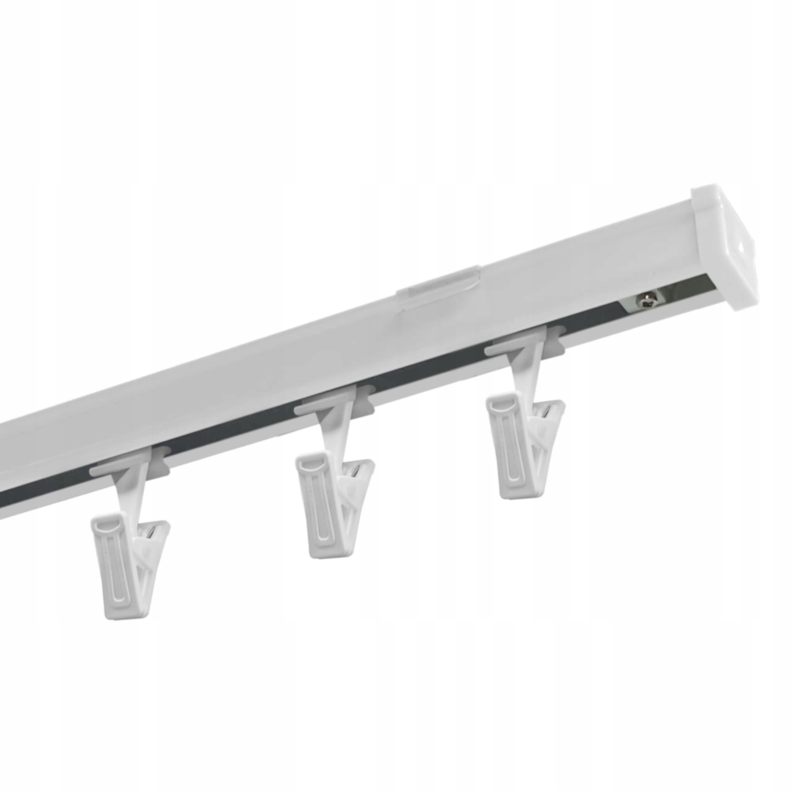 Garnýž Hliníková stropní lišta M, jednoduchá, jednokolejná, 400 cm