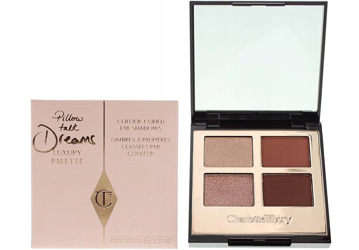 Charlotte Tilbury Pillow Talk Dreams Luxury Palette paleta 4 cieni cienie