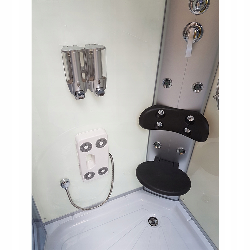 KABINA PRYSZNICOWA Z HYDROMASAŻEM WSH7118W 100x100 CM Grubość szkła/szyby 5 mm