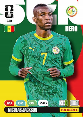 Panini Fifa World Cup 2026 429 Nicolas Jackson Senegal