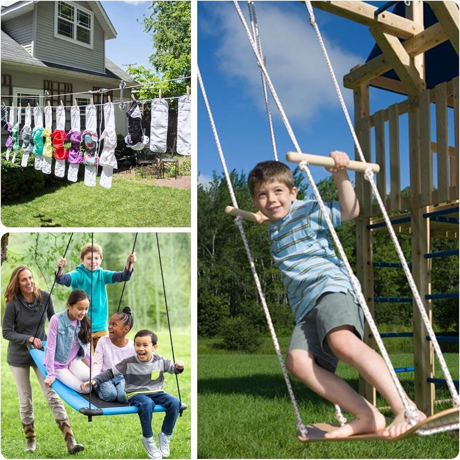 Mocna Linka Paracord Sznurek 30m/100ft Survival Outdoor Nylon Szerokość 5 mm