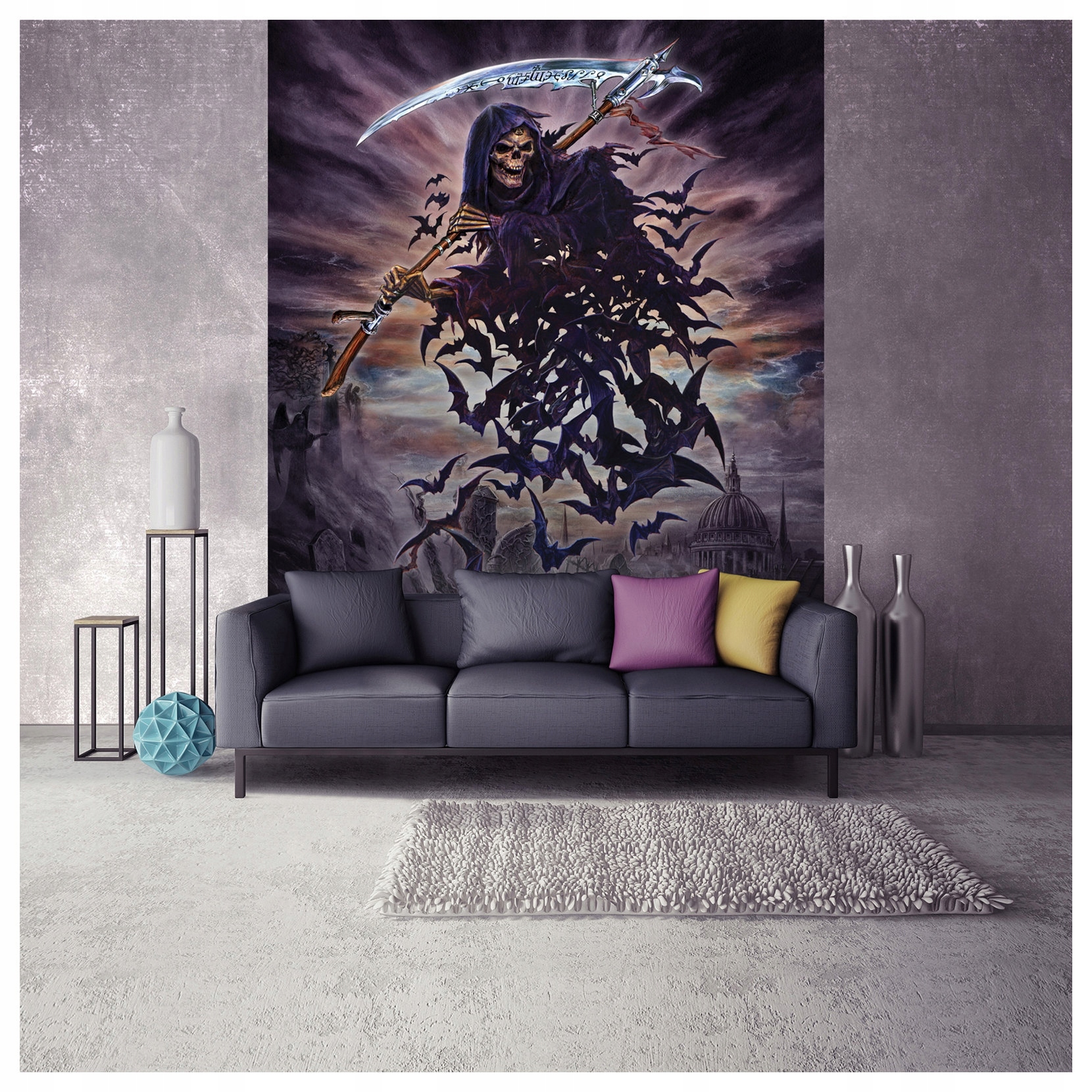 Fototapeta Gotická noc Tma Smrť Mesto 184x254 vinylová lepidlo