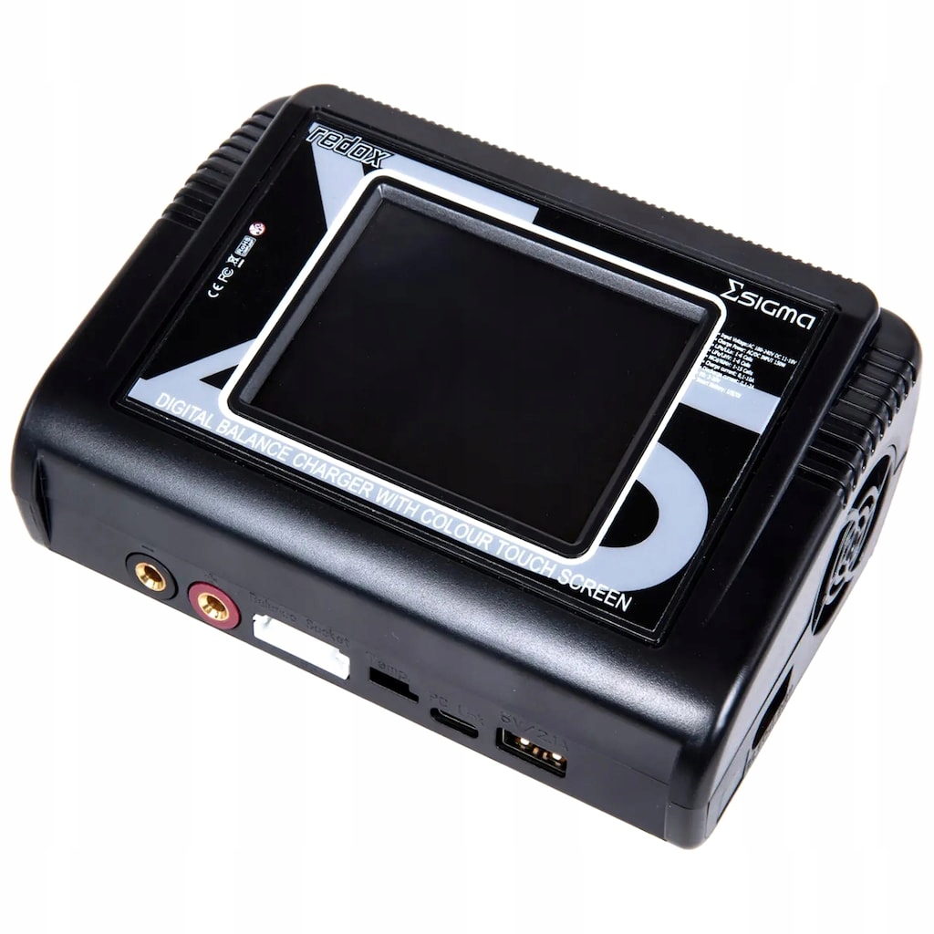 Mikroprocesorová nabíječka s balancérem Redox Sigma s vestavěným napájecím zdrojem